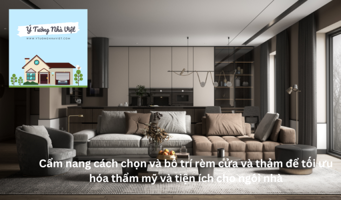 Cẩm nang cách chọn và bố trí rèm cửa và thảm để tối ưu hóa thẩm mỹ và tiện ích cho ngôi nhà